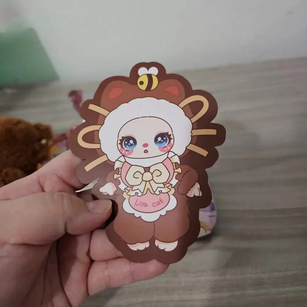 Liila's Chef Kitten Blind Box Chocolate Hug Roll Vinyl Plush Pendent NO BOX